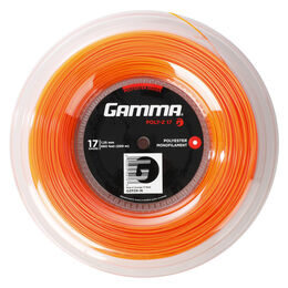 Cordages De Tennis Gamma Poly Z  200m orange